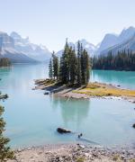 Lake Maligne i Jasper